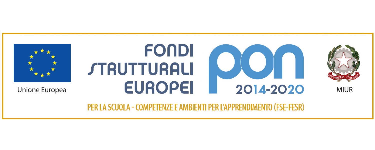 PON - Fondi strutturali europei 2014 - 2020